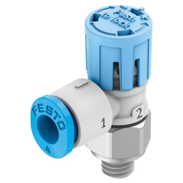 VFOE-LS-T-M5-Q4-F1A One-way flow control valve