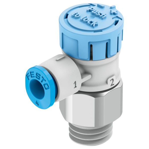 VFOE-LS-T-R18-Q4-F1A One-way flow control valve