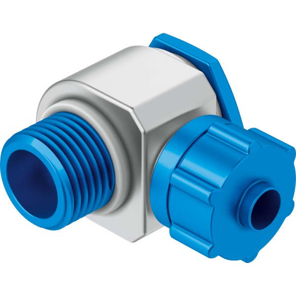 LCK-1/4-PK-6-KU Elbow quick connector