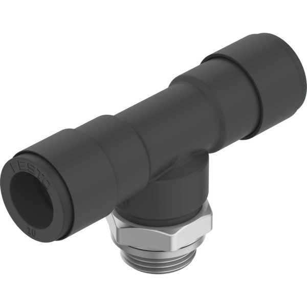 QST-V0-G1/4-8 Push-in T-fitting