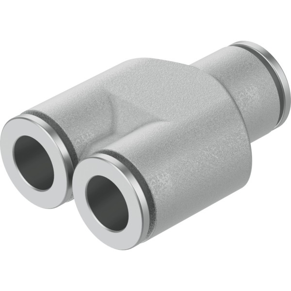 NPQH-Y-Q8-Q6-P10 Push-in Y-connector