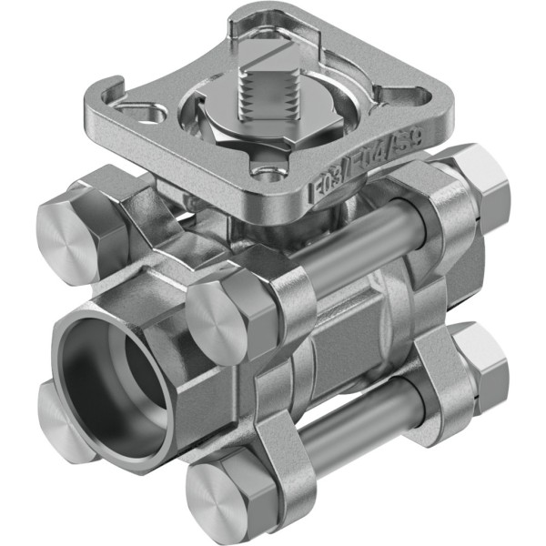 VZBE-1/2-WA-63-T-2-F0304-V15V15 Ball valve
