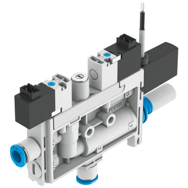 OVEL-10-H-15-PQ-VQ6-UA-C-A-V1PNLK-H3 Vacuum generator