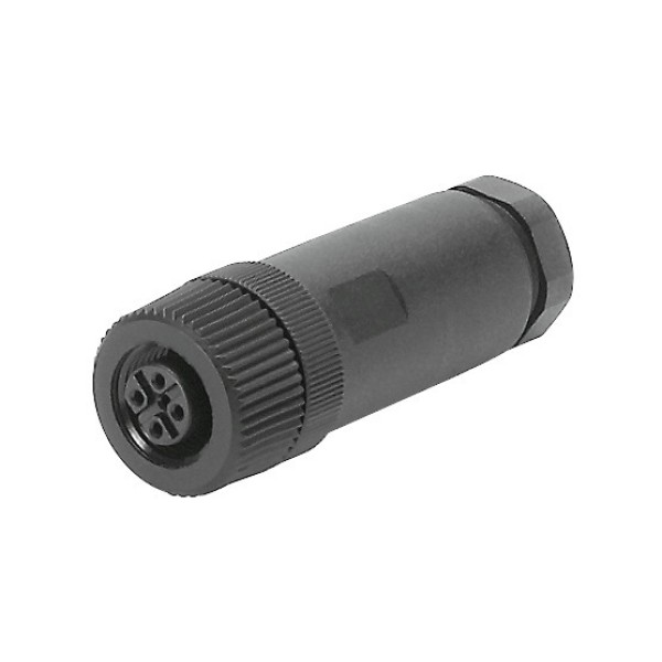 NTSD-GD-9-M12-5POL-RK Plug socket