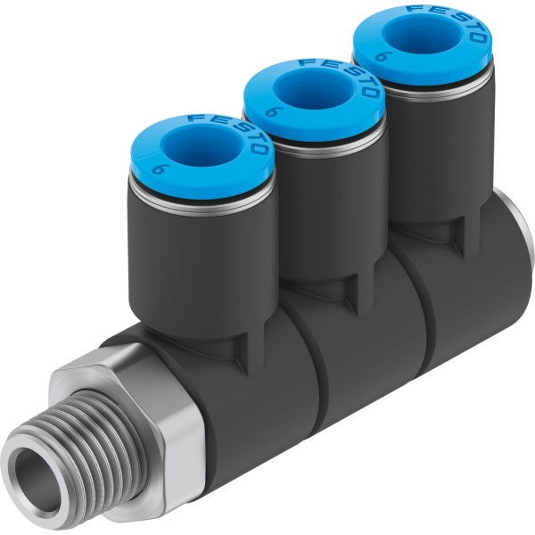 QSLV3-1/8-5/32-U Mehrfachverteiler