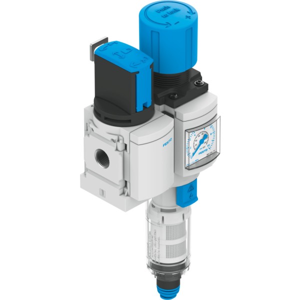 MS4-EM1FR-1/4-D6-C-P-VC-AG-BAR-WPE-B Service unit