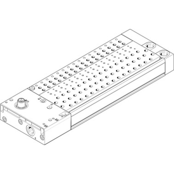 VABM-C8-12E-G14-35-PT-L Anschlussleiste