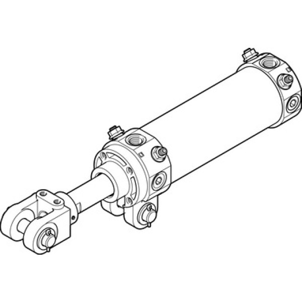 DWA-50-125-Y-AB-G Gelenkzylinder