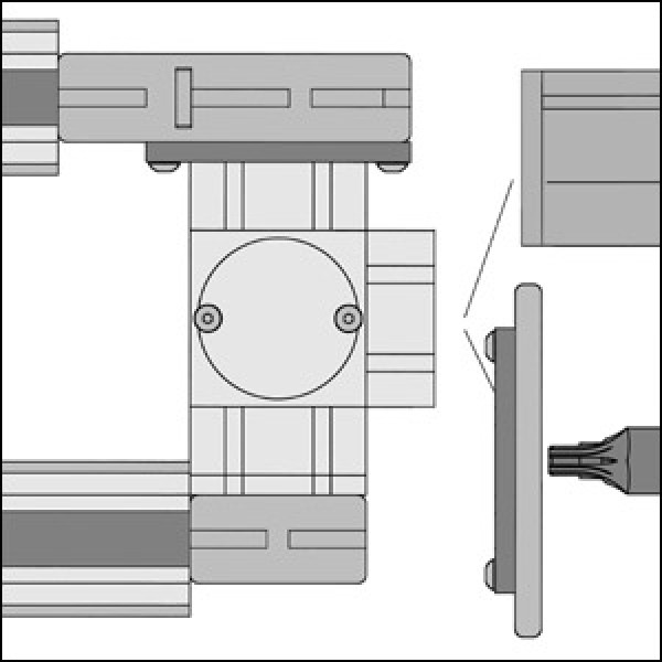 Winkelgetriebe WG 180°