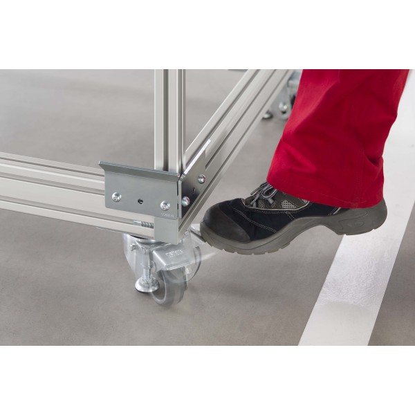 Heberolle D80 140x110 mit Fußpedal ESD