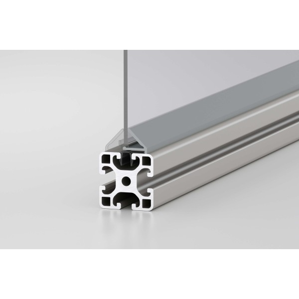 Einfassleiste 8 K 4-5mm, grau ähnlich RAL 7042