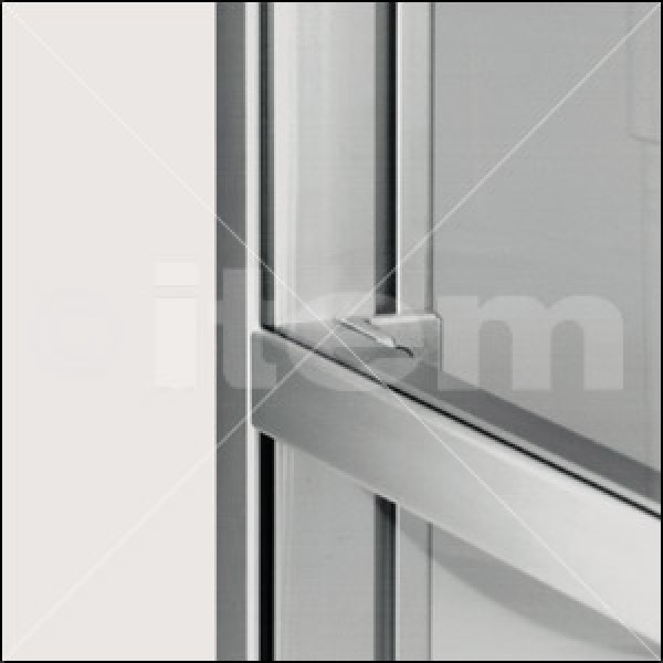 Klemmprofil 8 W80x80x40 leicht, natur