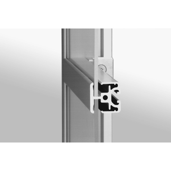Klemmprofil 8 40x40-180° leicht, natur