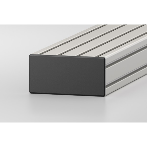 Abdeckkappe 6 120x60, schwarz