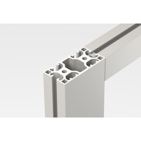 Profil X 8 80x40 2N leicht, natur
