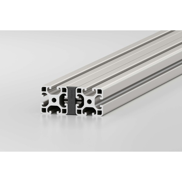 Parallel-Verbinder 8 Abdeckprofil-Endkappe, schwarz