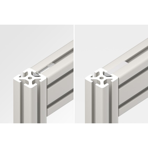 Automatik-Verbindungssatz 8 Abdeckblende, grau ähnlich RAL 7042