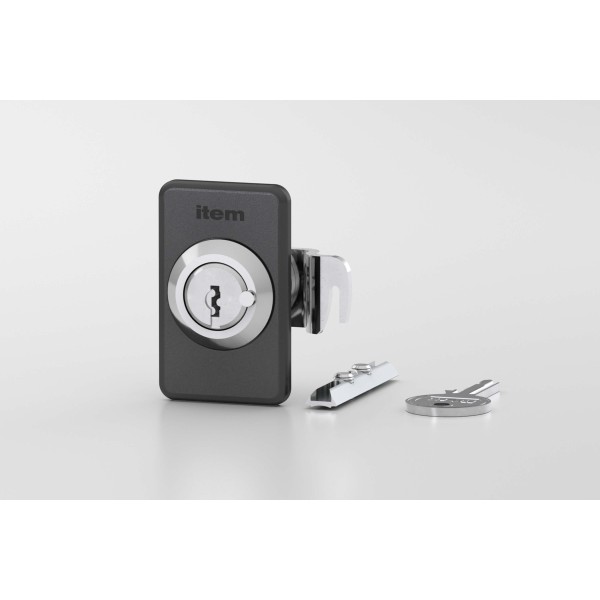 Locking System 5, Cylinder Lock with escutcheon, right-hand application