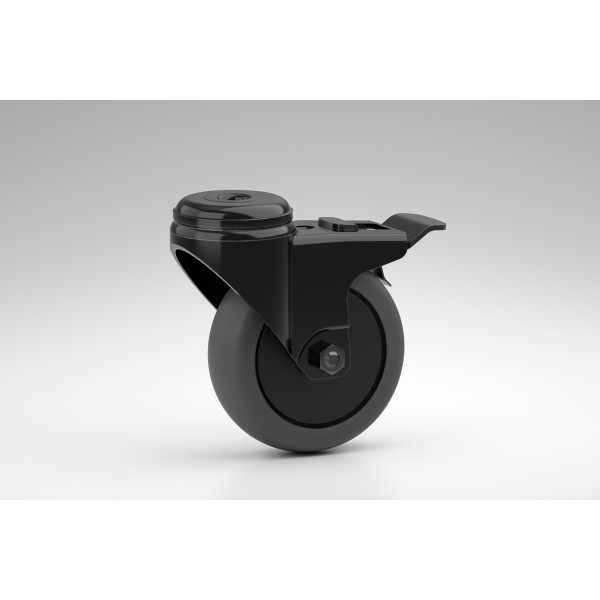 Lenkrolle D75 Doppelfeststeller