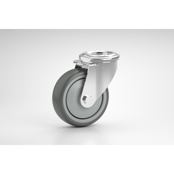 Castor D100 swivel, heavy-duty