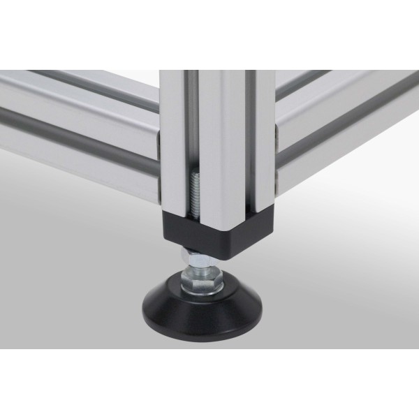 Base Plate 8 40x40, M10, black