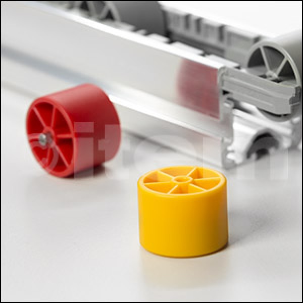 Castor D30-23, signal yellow similar to RAL 1003