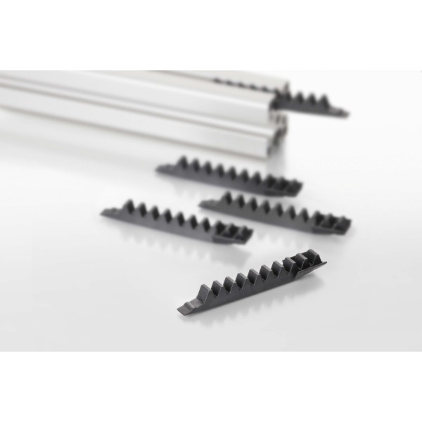 Zahnstange 8 Segment 80 K, schwarz