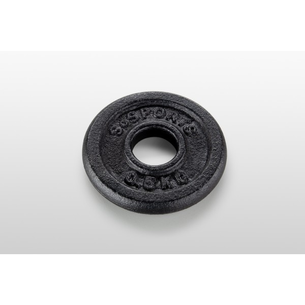 Weight 0.5kg D100/D31-13, black similar to RAL 9005