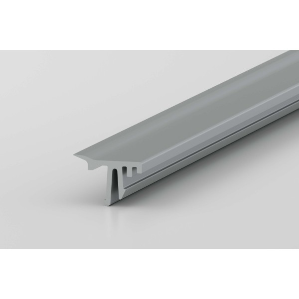 Panel-Clamping Strip 8 4-6mm, grey similar to RAL 7042
