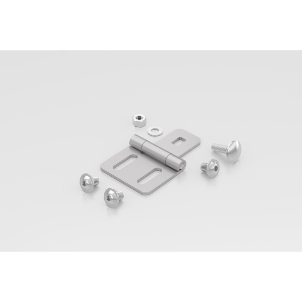 Scharnier St, weißaluminium ähnlich RAL 9006