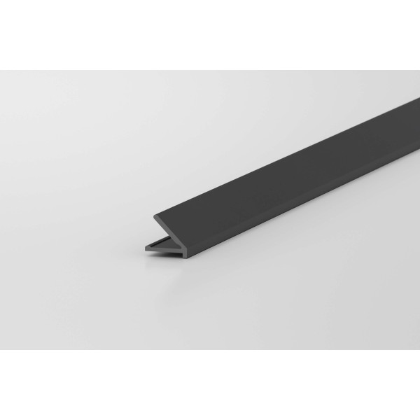 Panel-Fixing Strip 8 K 4-5mm ESD, black similar to RAL 9005