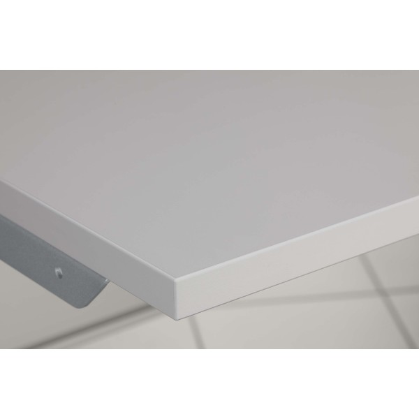 Tischplatte 30-1500x750 HPL-beschichtet, grau ähnlich RAL 7035