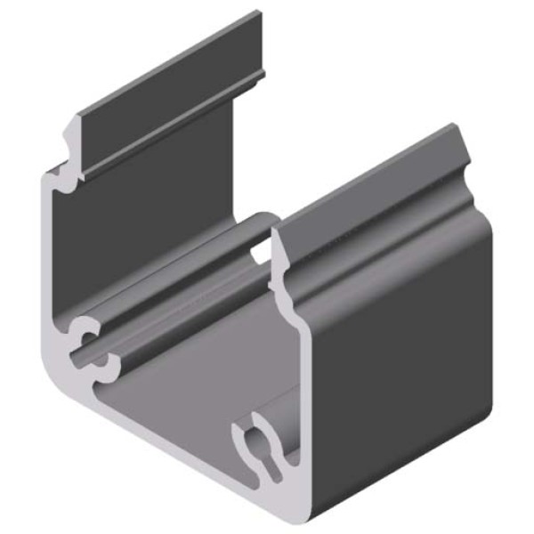Conduit Profile U 30x30 SE, natural, Cutting