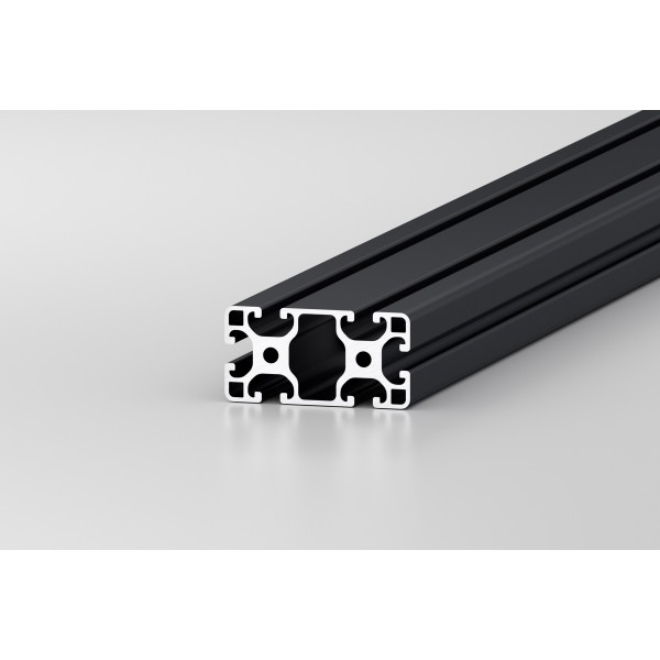 Profil 8 80x40 leicht, schwarz