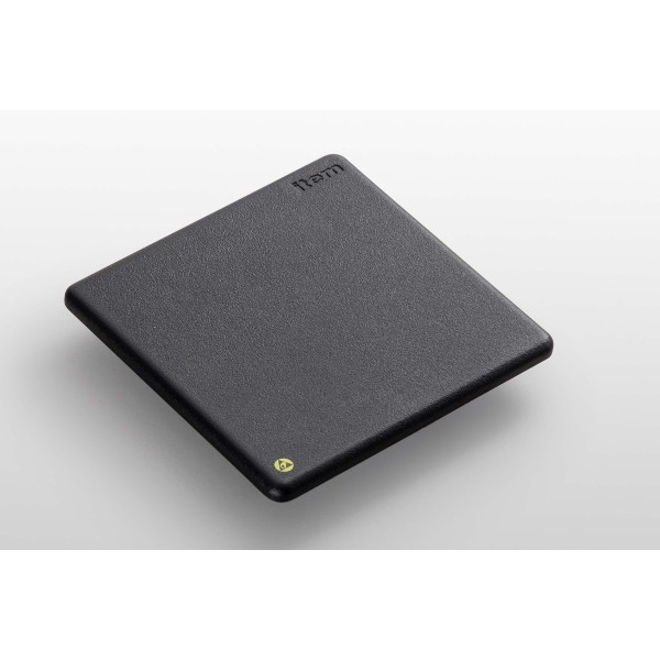Cap 8 80x80 ESD, black