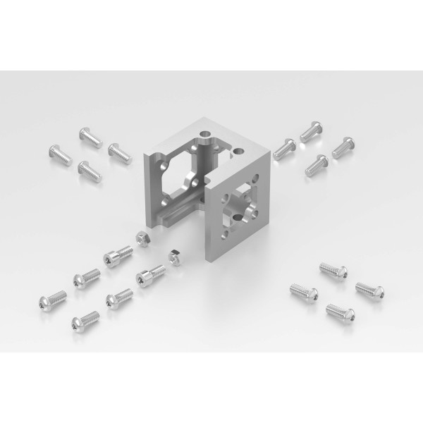 Fastening Set 8 80x80-180° - XMS