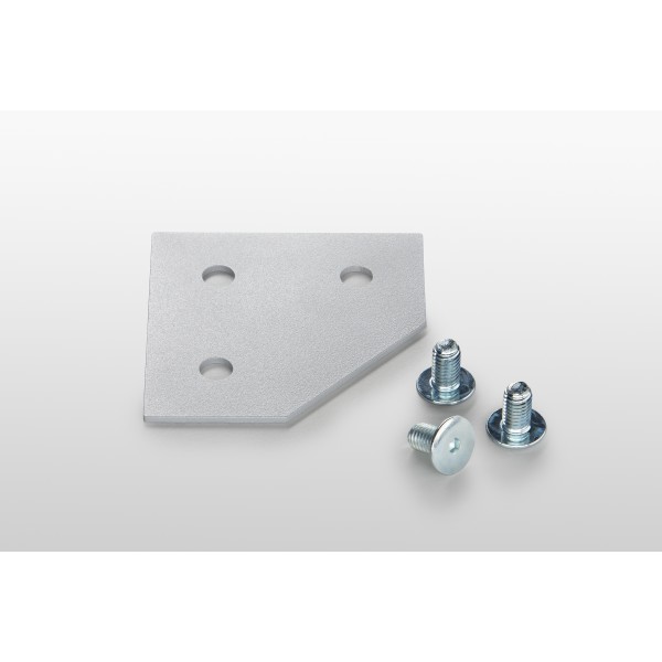 Abdeckkappe X 8 80x80-45° Al