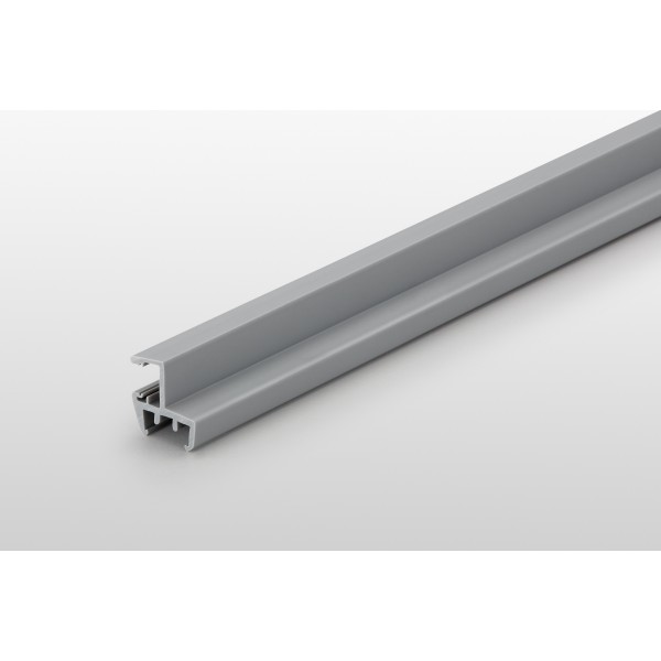 Rebate Strip D30 H13, grey similar to RAL 7042