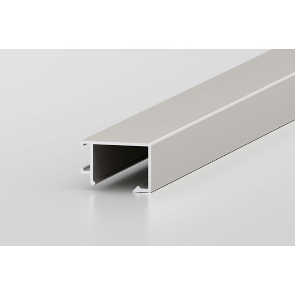 Fixing System, Rebate Profile X 8 40 4-5mm Al, natural, Cutting