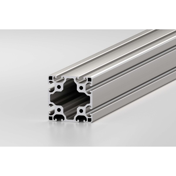 Profile 8 80x80 light, Not anodized