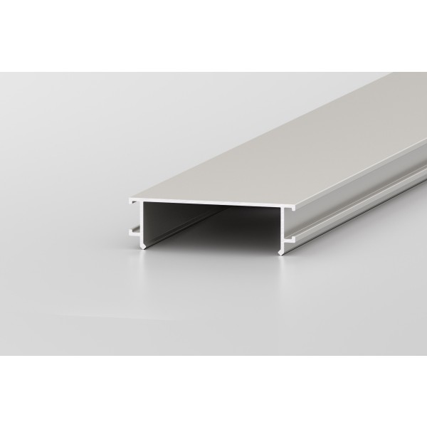 Fixing System, Rebate Profile X 8 80 2x4-5mm Al, natural