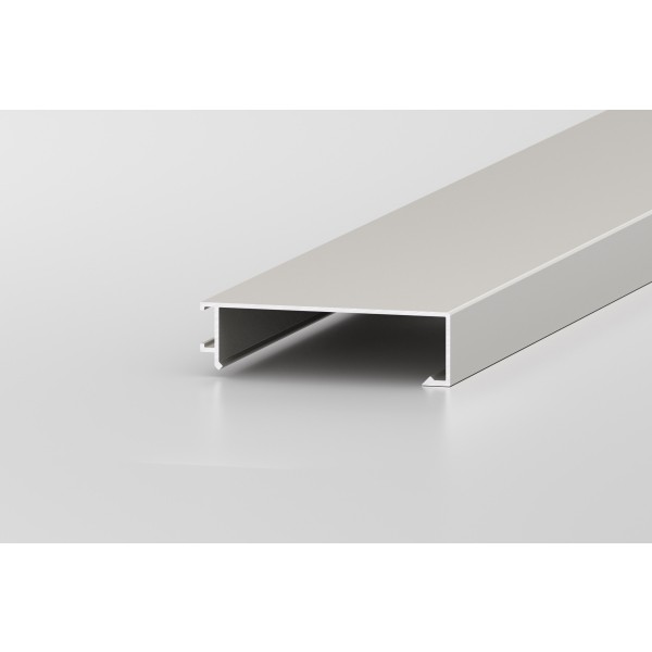 Fixing System, Rebate Profile X 8 80 4-5mm Al, natural