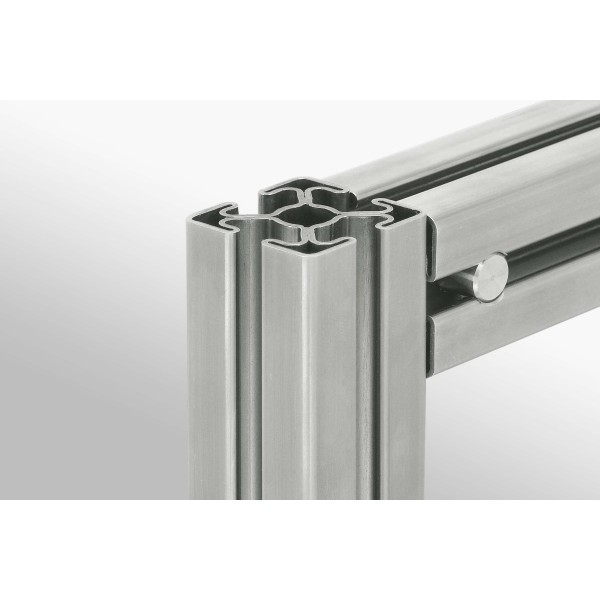 Profil St 8 40x40, rostfrei
