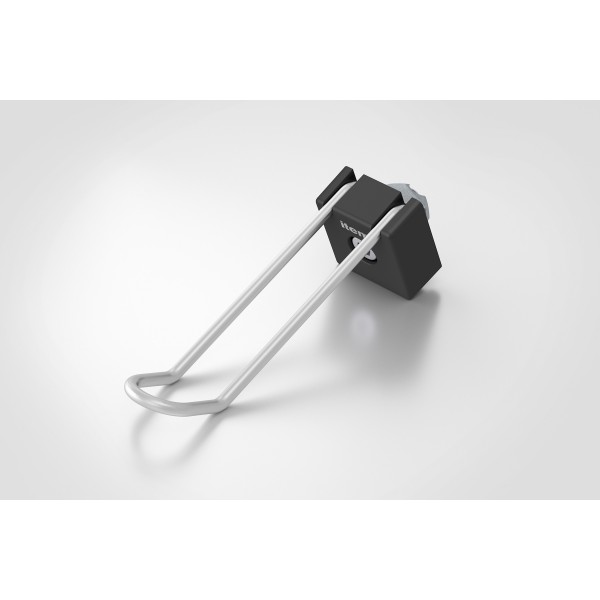Haken 8 80x20, schwarz ähnlich RAL 9005