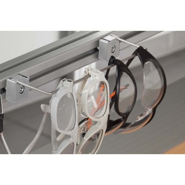 Holder 8 240x80, grey similar to RAL 7042