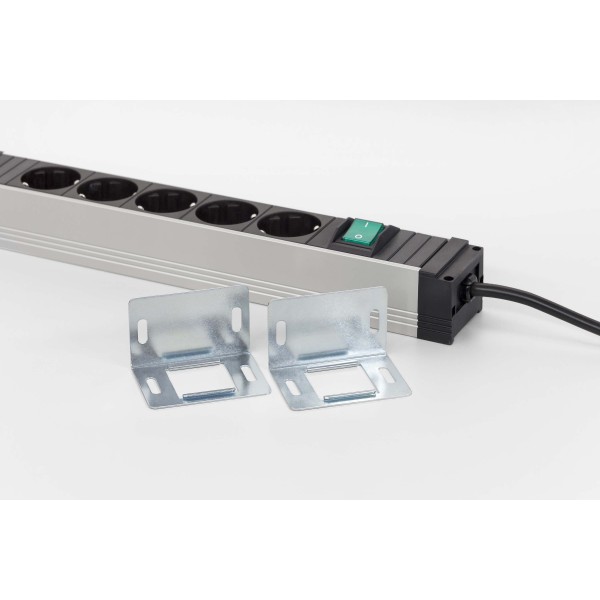 Multi-Socket Power Strip Angle Fastening Set