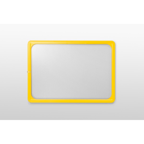 Sign Frame A4, yellow