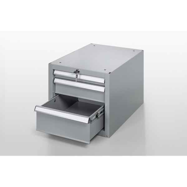 Drawer Unit S3 E, grey similar to RAL 7042