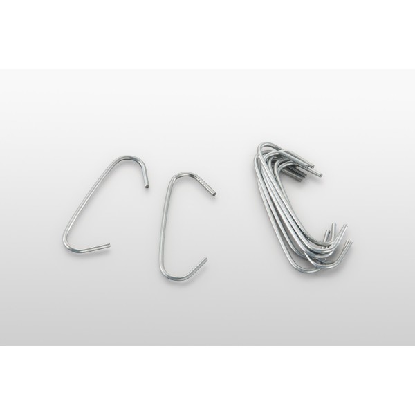 C-Hook 2x60x10, bright zinc-plated