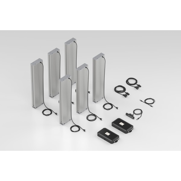 Tischsäulensatz 6 E 100V - 240V